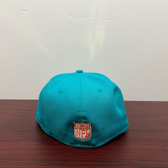 New Era, 59Fifty Fitted Hat, Miami Dolphins, 1982 Pro Bowl - Picture 5 of 10